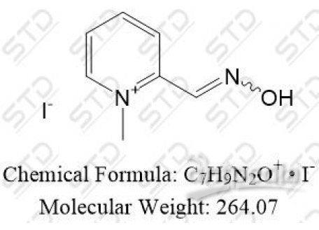碘解磷定 94-63-3  C7H9N2O+ • I-