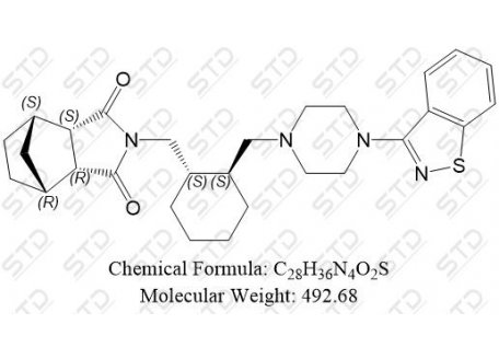 鲁拉西酮杂质4 单体 1318074-27-9 C28H36N4O2S