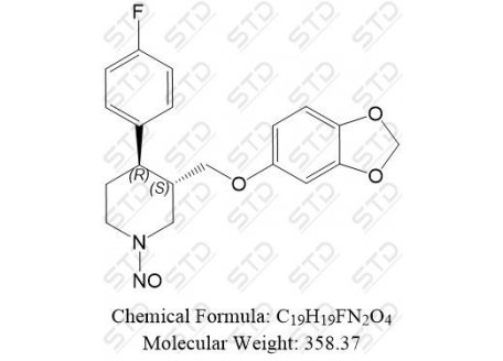 帕罗西汀杂质90 (N-亚硝基帕罗西汀) 2361294-43-9 C19H19FN2O4