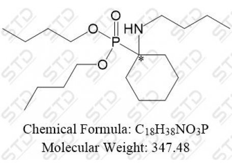 N-Butyl-1-Dibutoxyphosphoryl-Cyclohexan-1-Amine 51249-05-9  C18H38NO3P