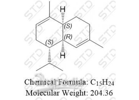 Naphthalene, 1,2,4a,5,6,8a-hexahydro-4,7-dimethyl-1-(1-methylethyl)-, (1S,4aS,8aR)- 10208-80-7 C15H24