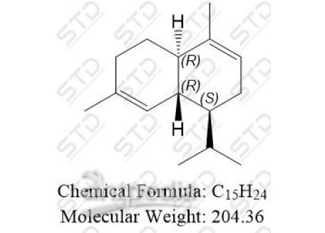 Naphthalene, 1,2,4a,5,6,8a-hexahydro-4,7-dimethyl-1-(1-methylethyl)-, (1S,4aR,8aR)- 24406-05-1 C15H24