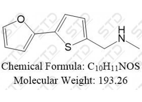 1-(5-(furan-2-yl)thiophen-2-yl)-N-methylmethanamine 869901-16-6 C10H11NOS