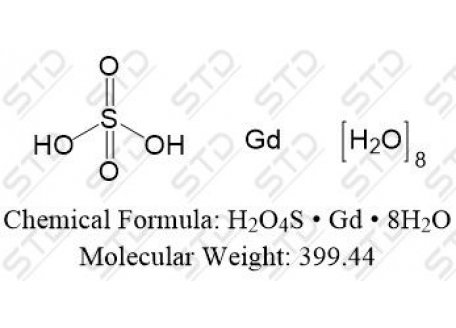 硫酸钆八水合物 13450-87-8 H2O4S • Gd • 8H2O