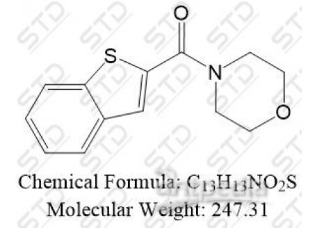 benzo[b]thiophen-2-yl(morpholino)methanone 68899-44-5 C13H13NO2S