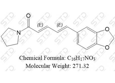次胡椒酰胺 25924-78-1 C16H17NO3