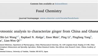 客户文章 | 中国药科大学运用非标记蛋白组学和非靶向代谢组学对不同地域生姜特性研究