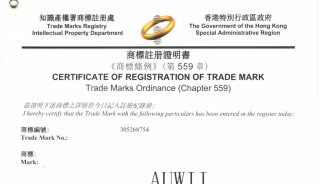 热烈祝贺北京澳维成功注册香港商标