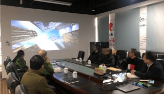 上海市宝山区政协副主席沈天柱等领导一行走访慰问安杰科技