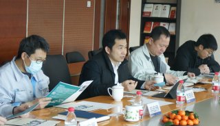 中国制浆造纸研究院有限公司刘俊杰副总经理一行到访 钢研纳克北京仪器分公司