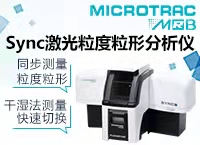 Microtrac激光粒度粒形分析仪Sync
