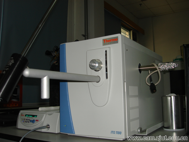 直接进样杆离子阱质谱仪，美国Thermo公司，型号：ITQ 1100
