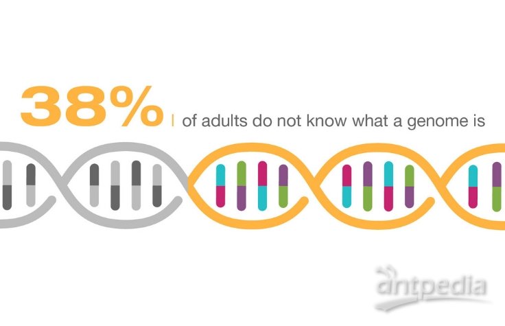 38% of adults do not know what a genome is