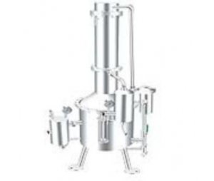SHZ32-50不锈钢塔式蒸汽重蒸馏水器