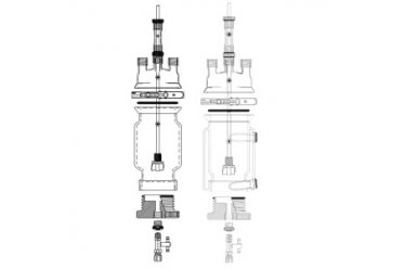 ChemTron VPFR 玻璃压力 / 真空过滤干燥一体反应釜