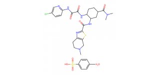 依多沙班对甲苯磺酸盐一水合物,1229194-11-9,10mM in DMSO