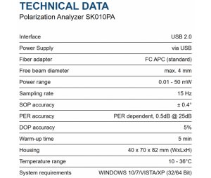 光纤偏振态测量仪-广泛用于保偏光纤偏振测量及对准