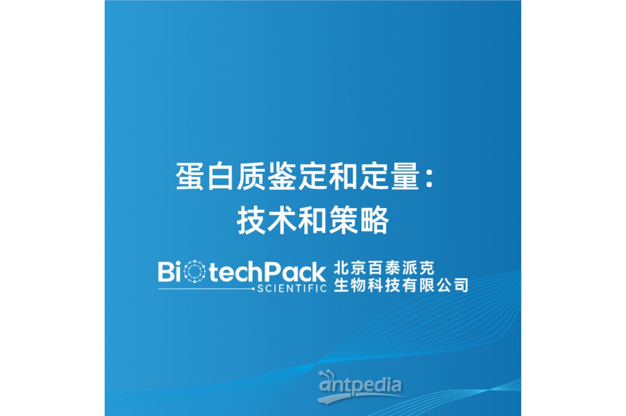 蛋白质鉴定和定量：技术和策略