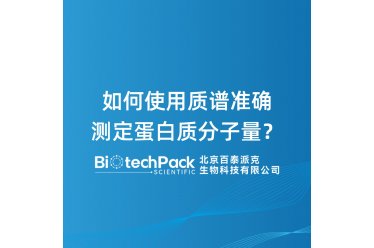 如何使用质谱准确测定蛋白质分子量？