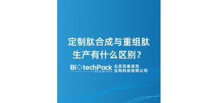 定制肽合成与重组肽生产有什么区别?