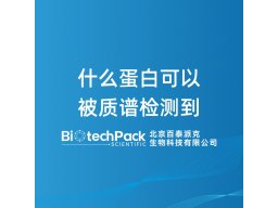 什么蛋白可以被质谱检测到-百泰派克生物科技