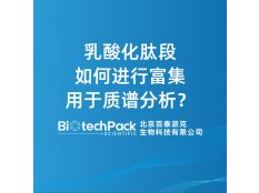 乳酸化肽段如何进行富集用于质谱分析？