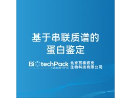 基于串联质谱的蛋白鉴定