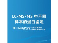 LC-MS/MS 中不同样本的蛋白鉴定