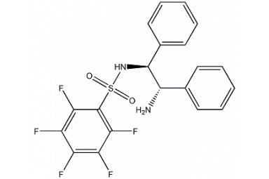 N-[(1S,2S)-2-氨基-1,2-二苯基乙基]-2,3,4,5,6-五氟苯亚磺酰胺 CAS号：313342-24-4 货号：S29866封面图