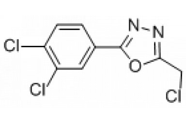 2-(CHLOROMETHYL)-5-(3,4-DICHLOROPHENYL)-1,3,4-OXADIAZOLE CAS号：33575-81-4 货号：T14793封面图