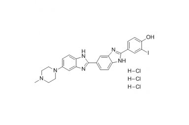 Hoechst 33342 analog 2 trihydrochloride CAS号：155815-98-8 货号：V53132封面图