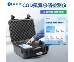 霍尔德·电子 便携式多参数水质检测仪 便携式COD氨氮总磷检测仪  HD-B200