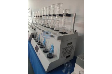 全自动一体化智能蒸馏仪 称重传感器控制蒸馏终点 防倒吸功能
