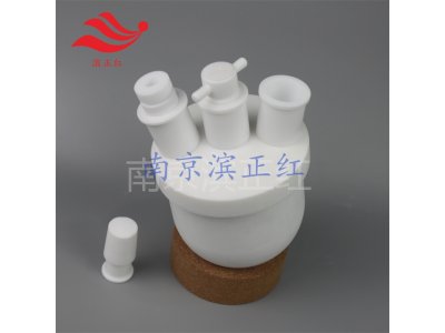 可定制PTFE烧瓶螺纹口设计四氟烧瓶耐强酸强碱
