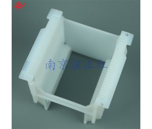 8寸PFA清洗花篮耐强酸碱特氟龙晶舟盒光伏电池片晶圆载具可配提手8寸PFA清洗花篮耐强酸碱特氟龙晶舟盒光伏电池片晶圆载具可配提手