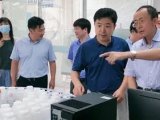 中国环境监测总站党委书记吴季友一行实地调研了杭州AI人工智能实验室