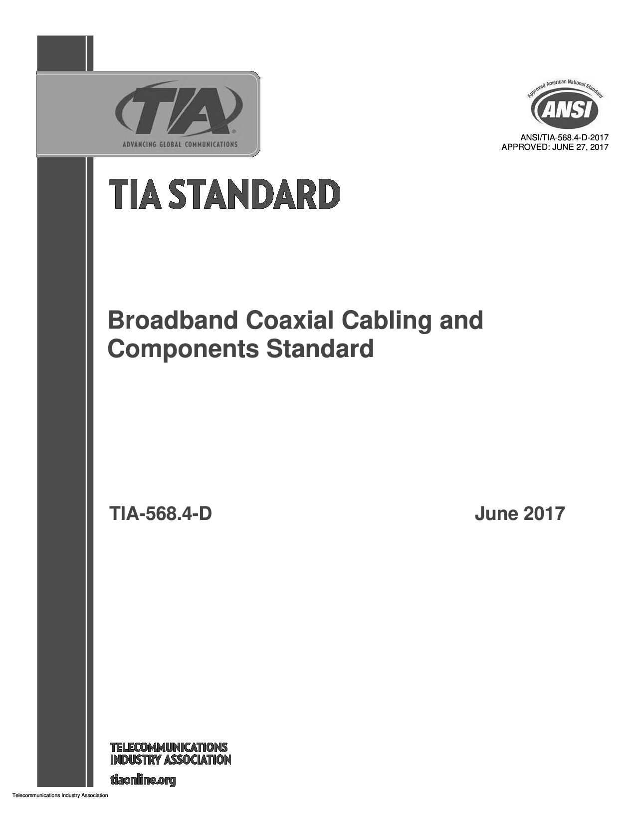 ANSI/TIA-568.4-D-2017封面图