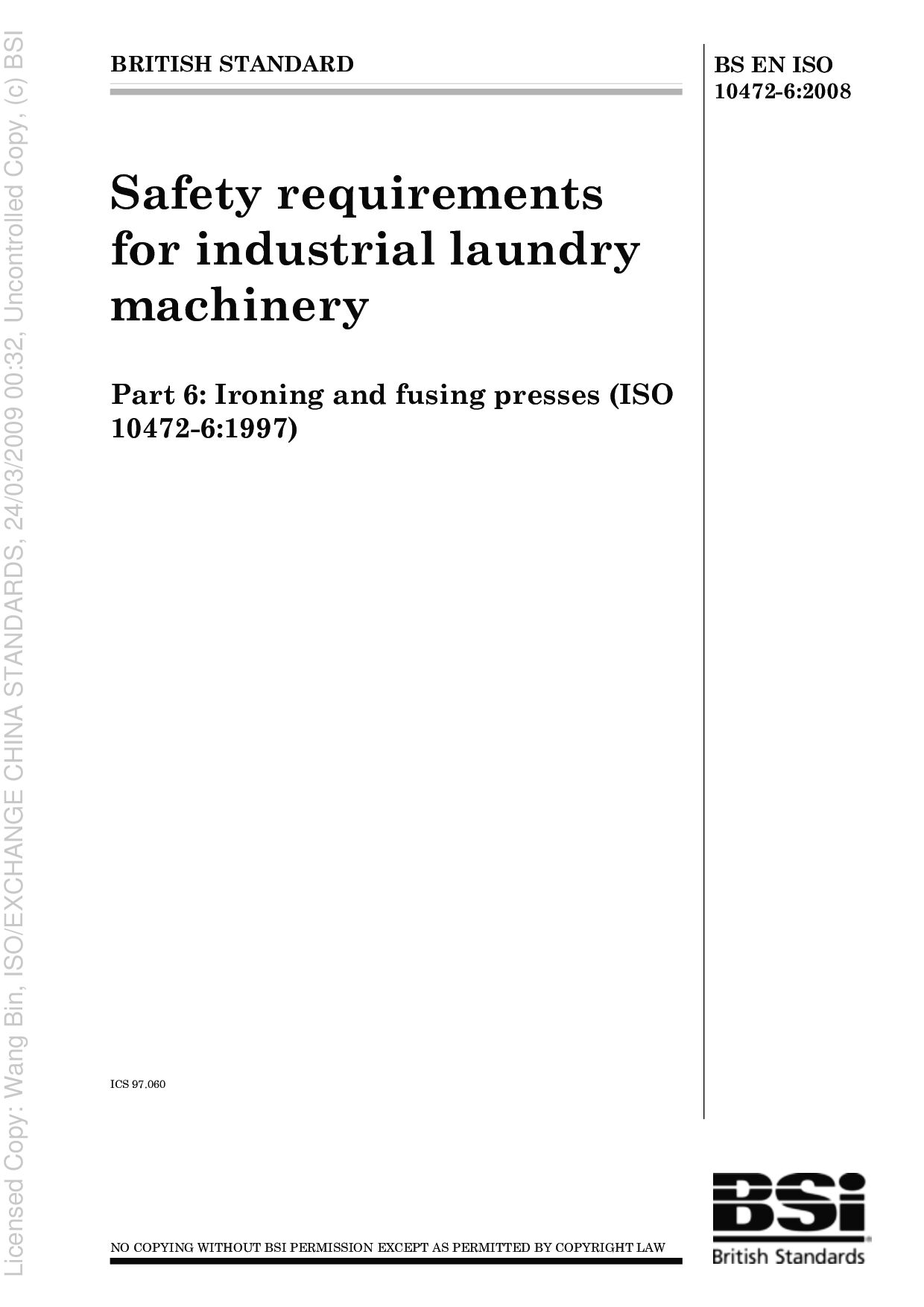 BS EN ISO 10472-6:2008封面图