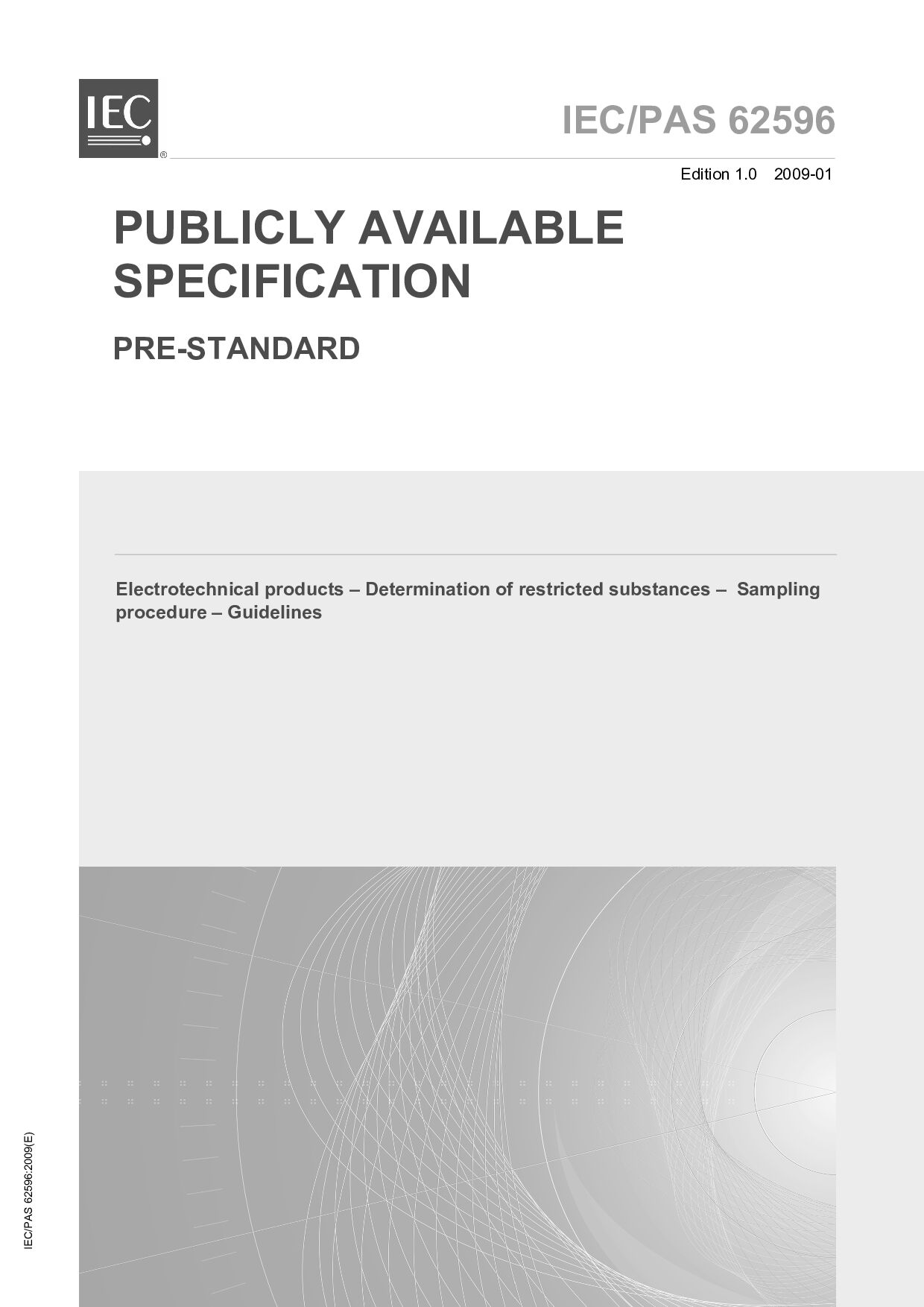 IEC PAS 62596:2009封面图