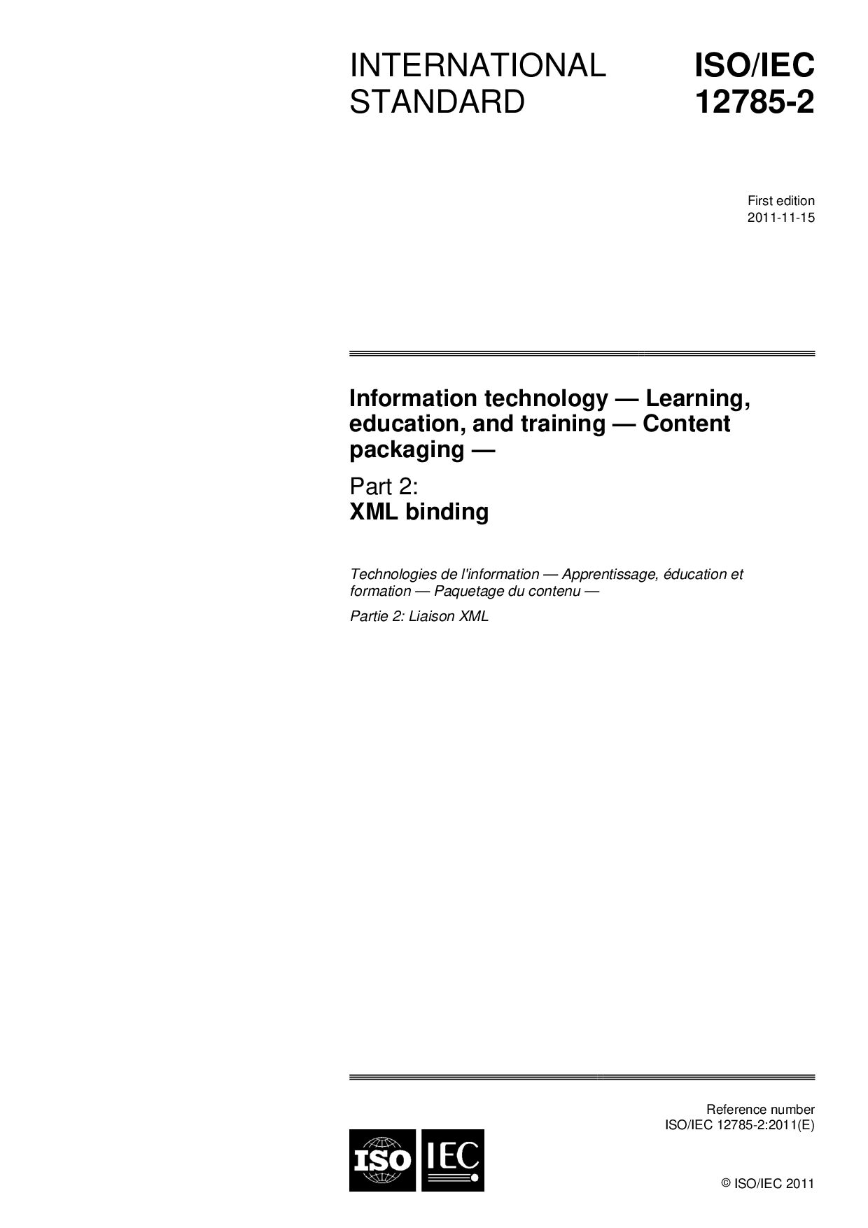 ISO/IEC 12785-2:2011