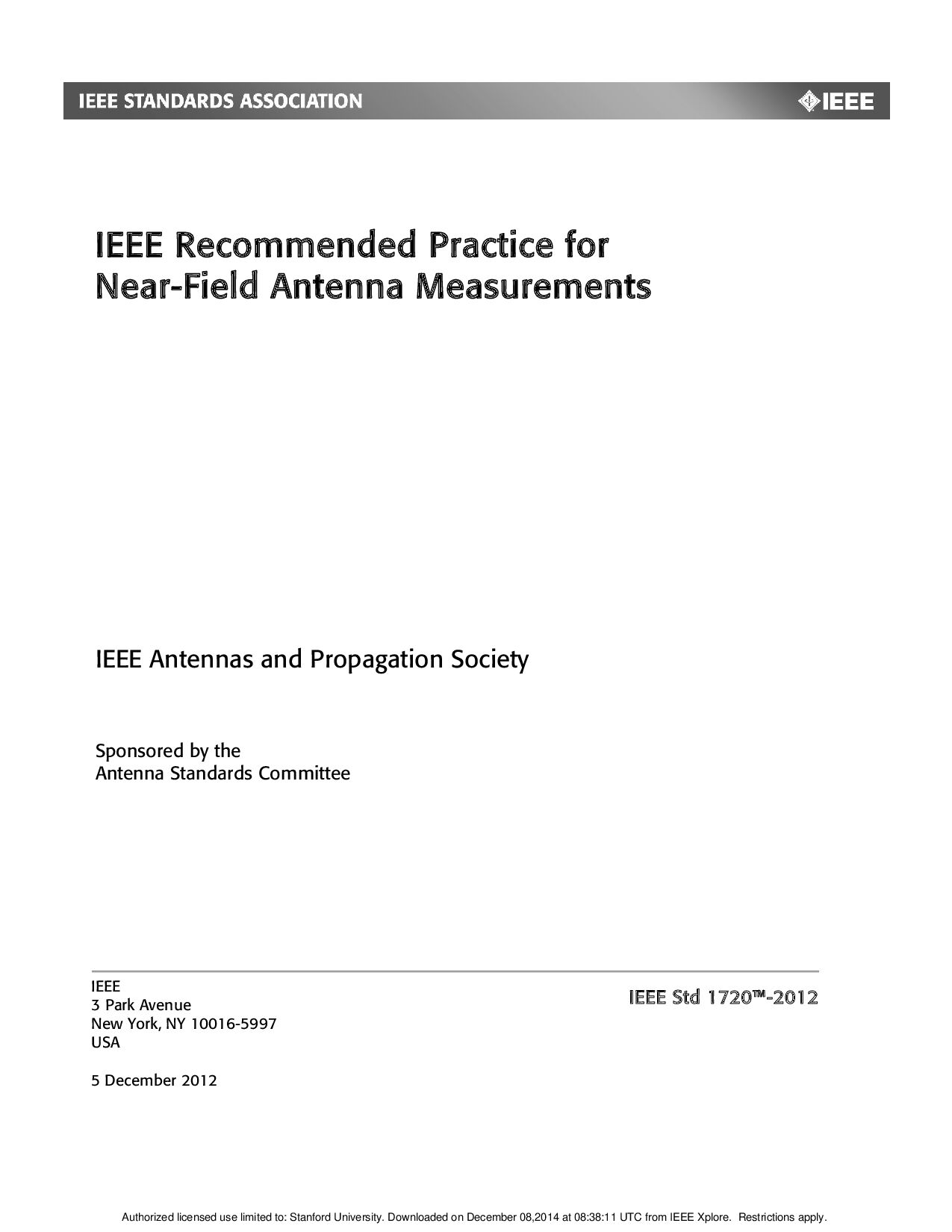 IEEE Std 1720-2012封面图
