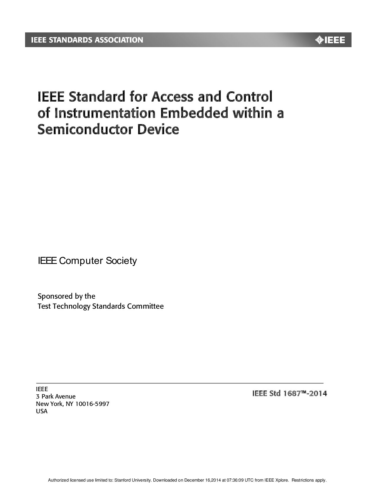 IEEE Std 1687-2014