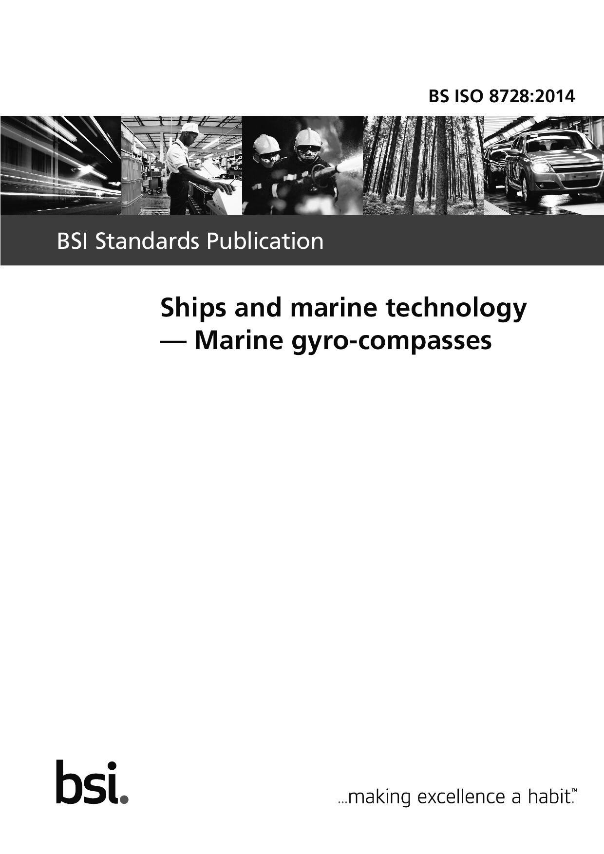 BS ISO 8728:2014封面图