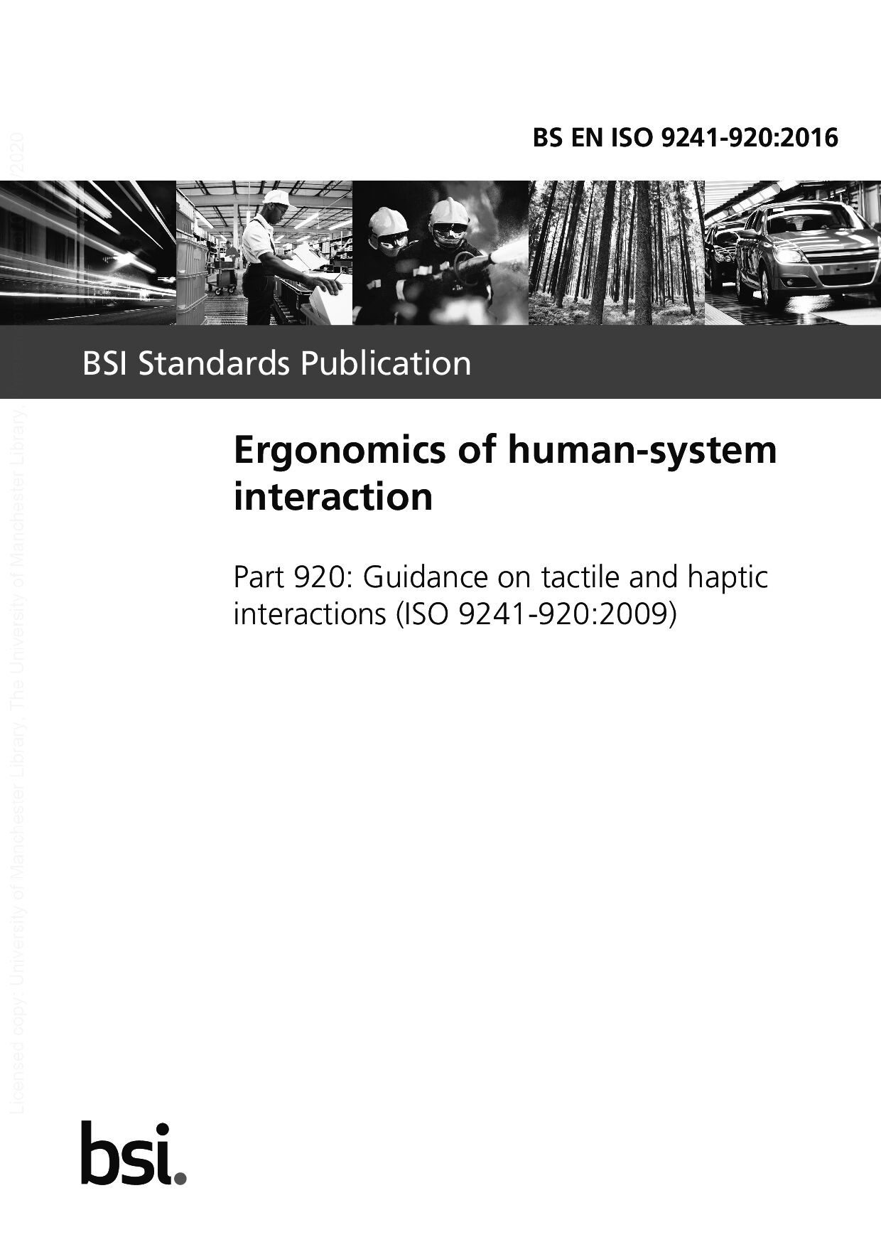 BS EN ISO 9241-920:2016封面图