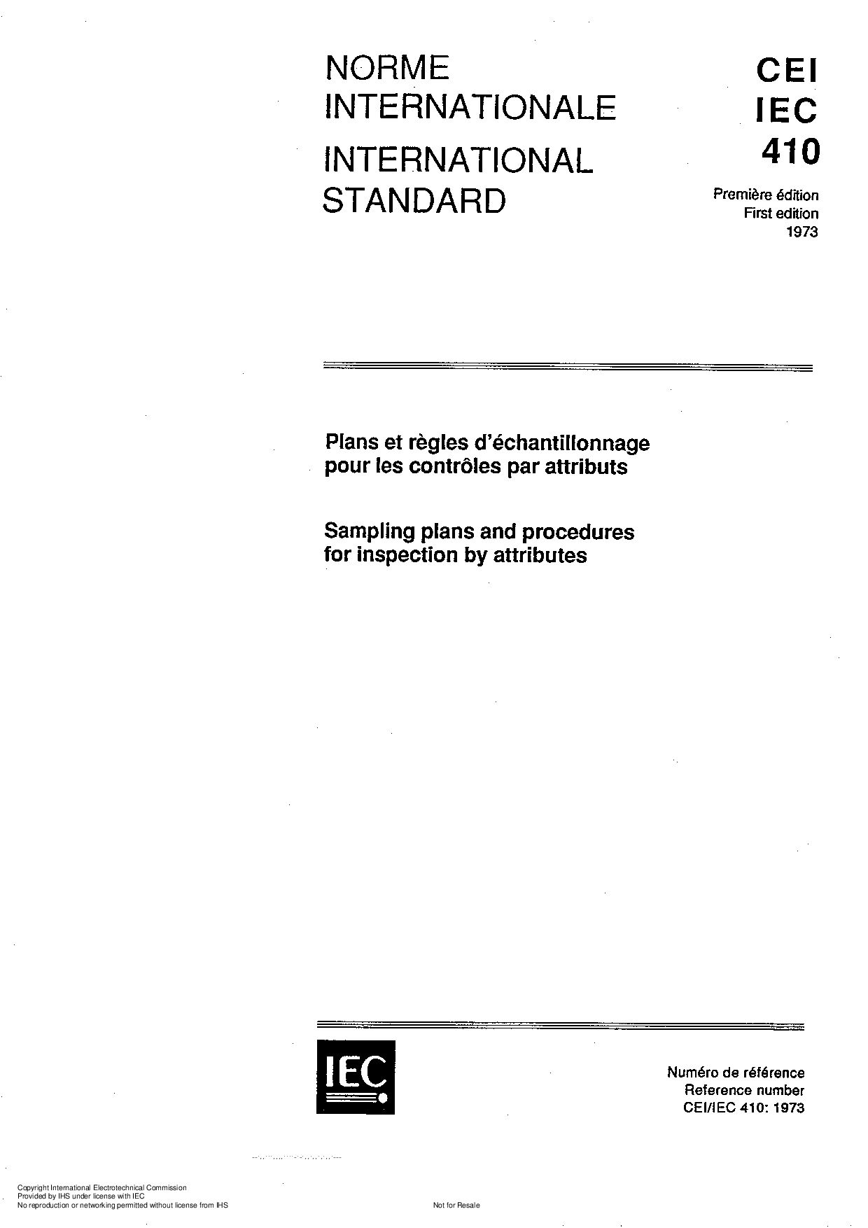 IEC 60410:1973封面图