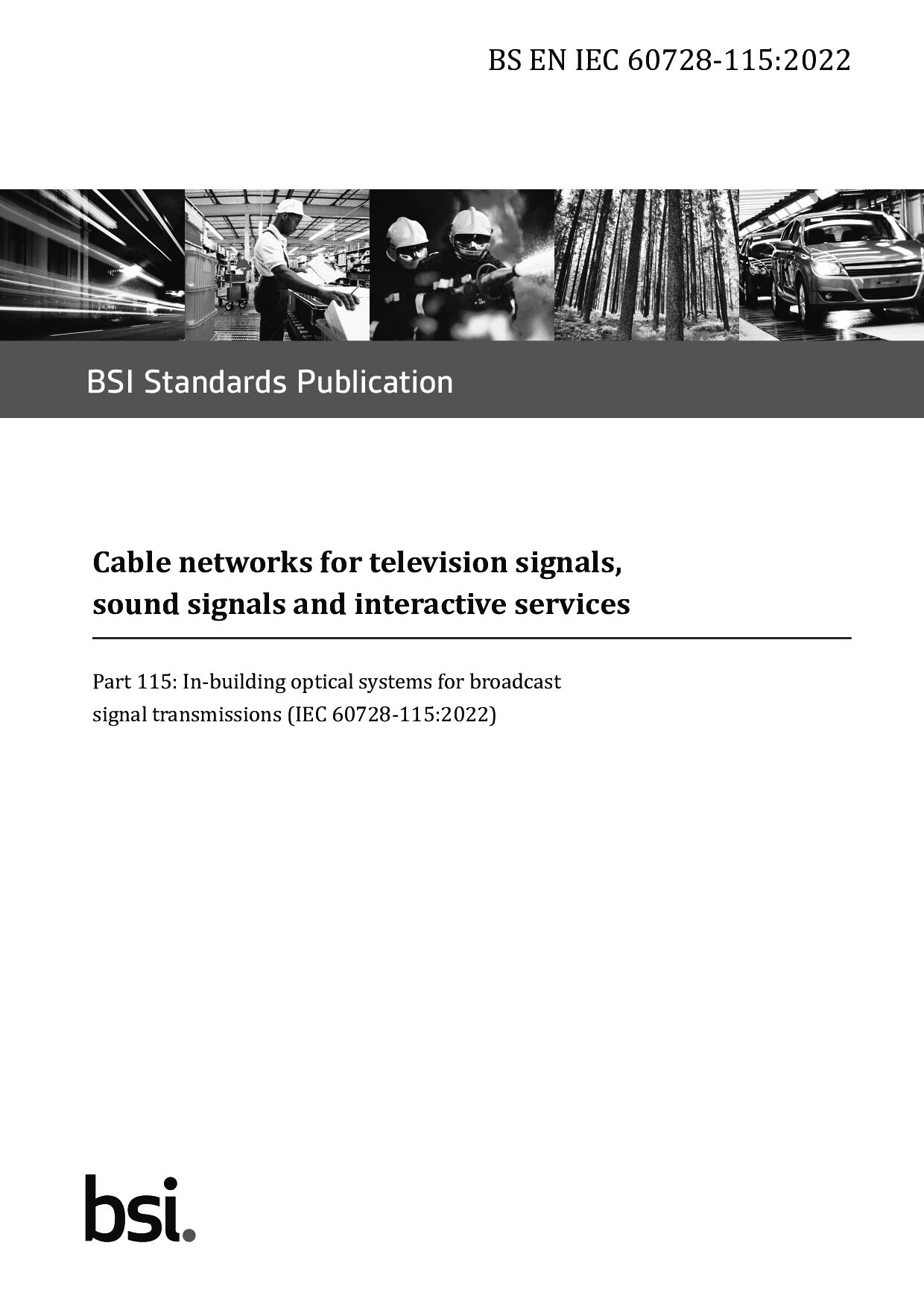 BS EN IEC 60728-115:2022