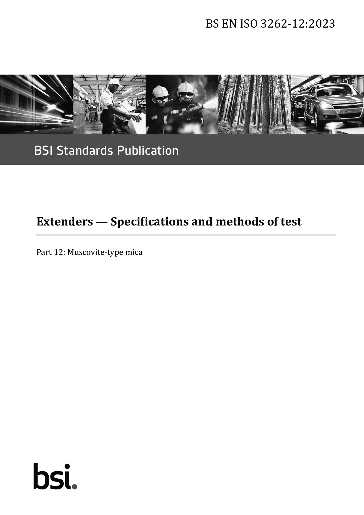 BS EN ISO 3262-12:2023封面图