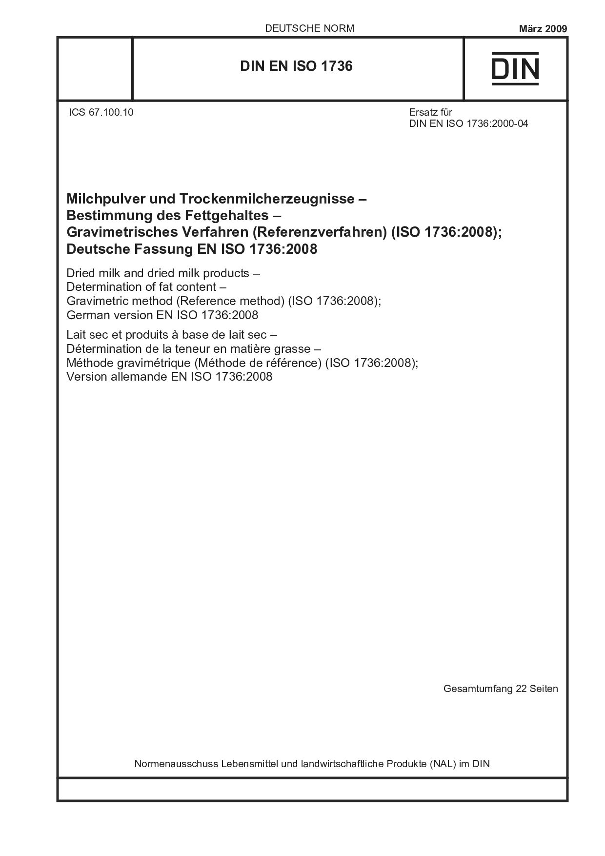 DIN EN ISO 1736:2009-03封面图