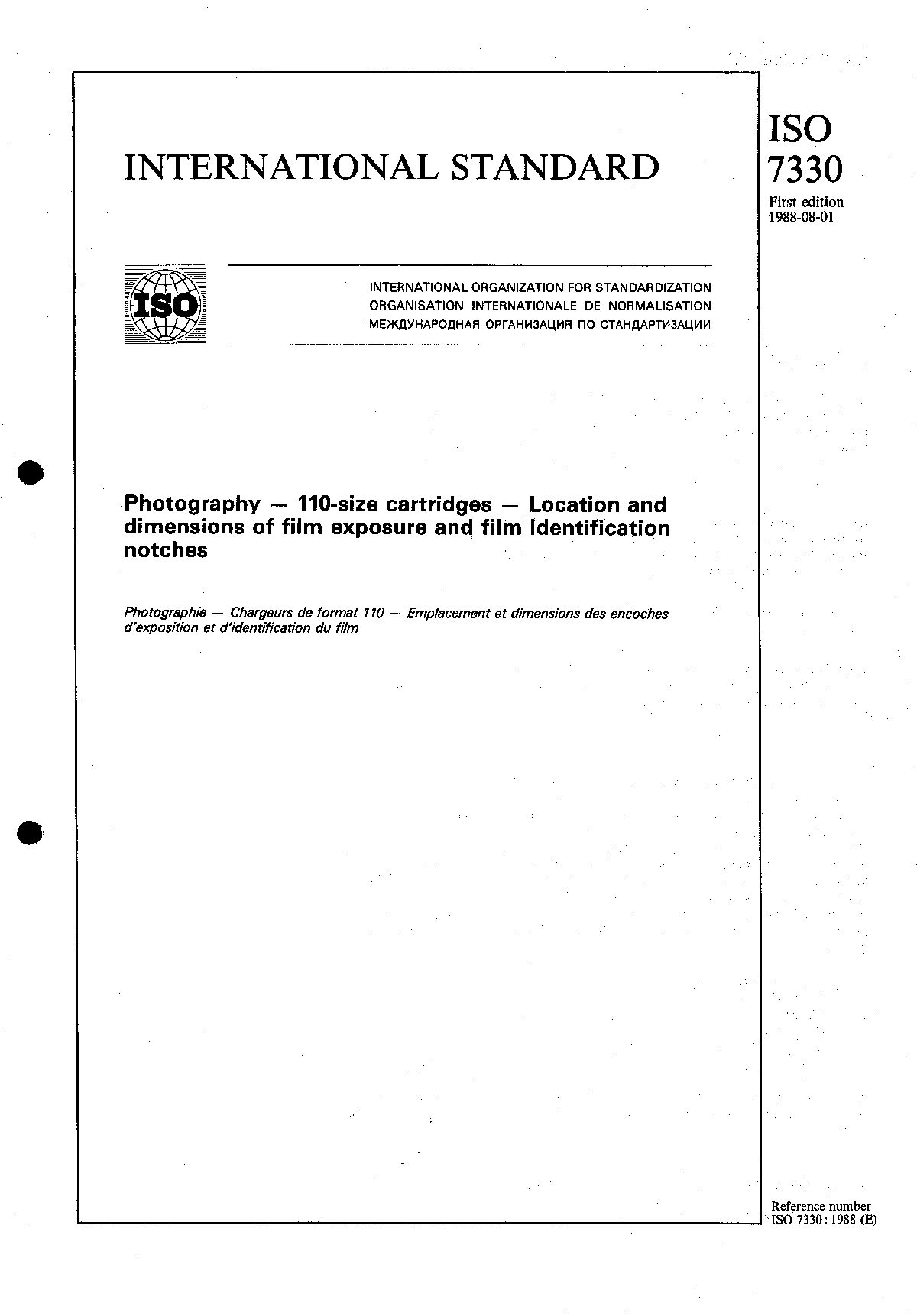 ISO 7330:1988