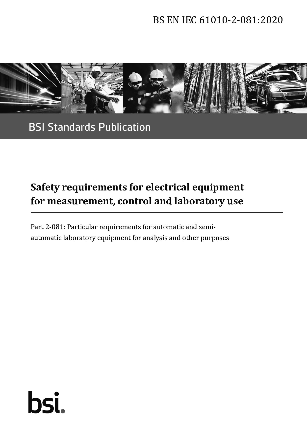 BS EN IEC 61010-2-081:2020封面图